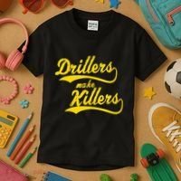 Drillers Make Killers Bjj Mma Jiu Jitsu Grappling Kids T-Shirt thumb 3