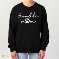 Doodle Mom Labradoodle Bernedoodle Goldendoodle Mama Funny Women's Sweatshirt thumb 0