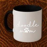 Doodle Mom Labradoodle Bernedoodle Goldendoodle Mama Funny Coffee Mug thumb 2