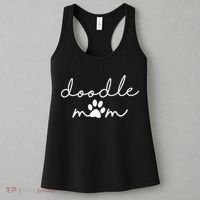 Doodle Mom Labradoodle Bernedoodle Goldendoodle Mama Funny Women's Tank Top thumb 3
