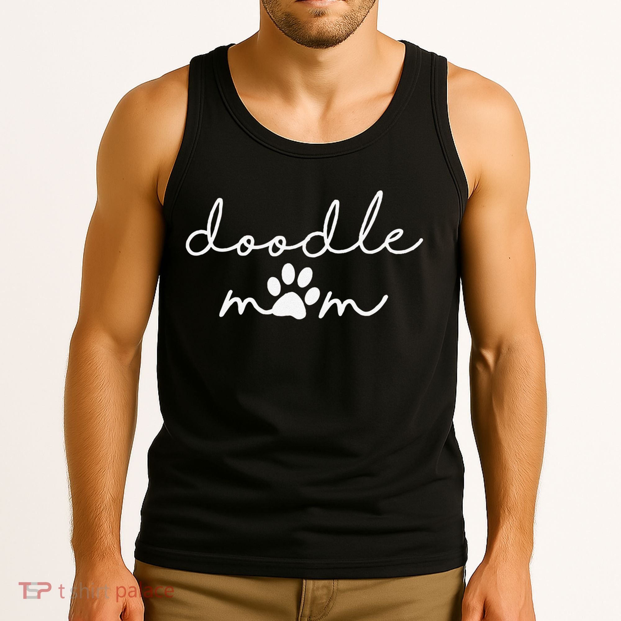 Doodle Mom Labradoodle Bernedoodle Goldendoodle Mama Funny Tank Top