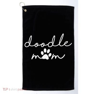 Doodle Mom Labradoodle Bernedoodle Goldendoodle Mama Funny Golf Towel