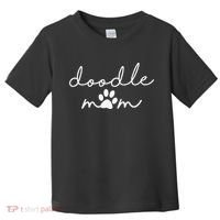 Doodle Mom Labradoodle Bernedoodle Goldendoodle Mama Funny Toddler T-Shirt thumb 0