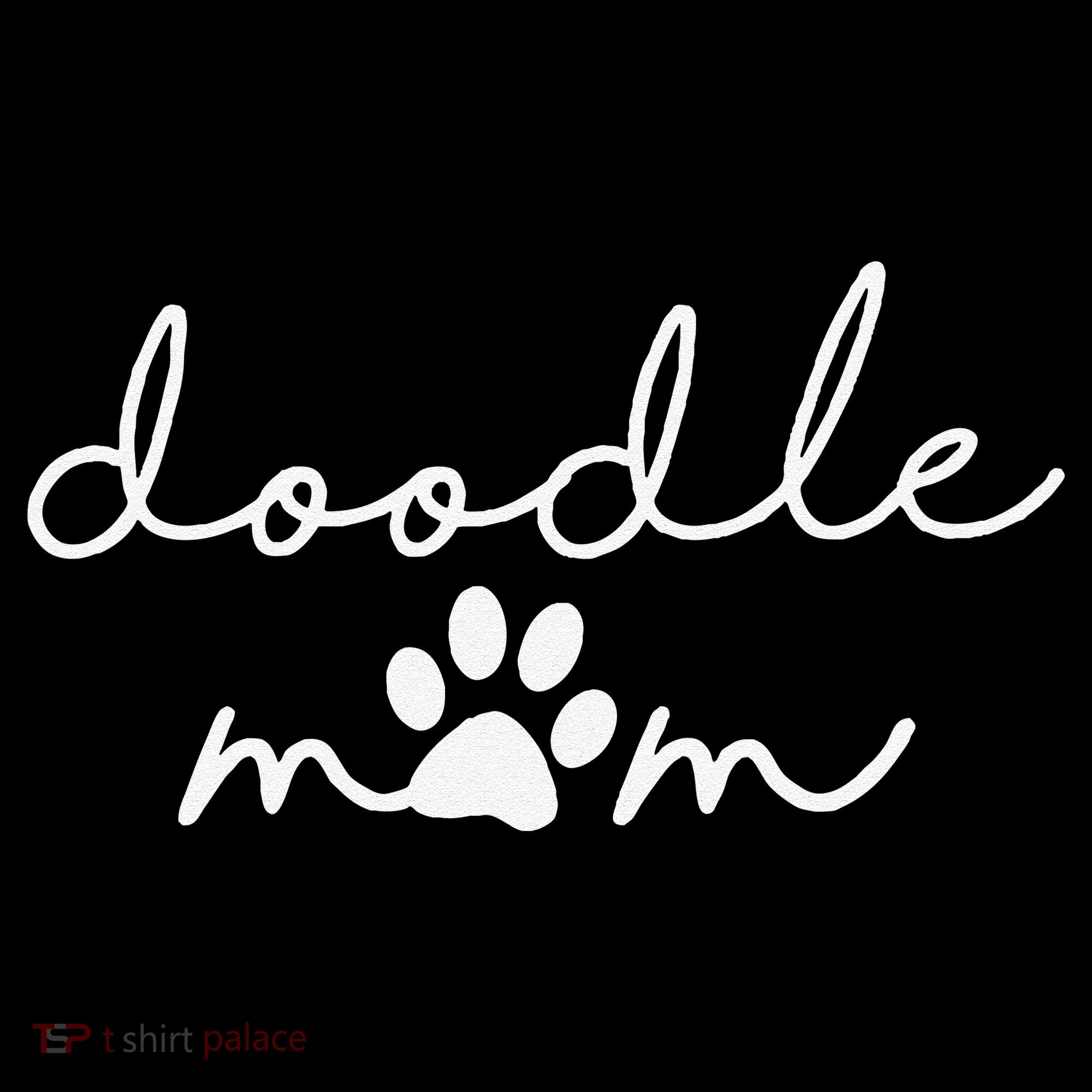 Doodle Mom Labradoodle Bernedoodle Goldendoodle Mama Funny Women's T-Shirt