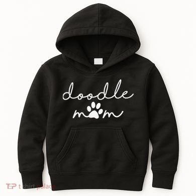 Doodle Mom Labradoodle Bernedoodle Goldendoodle Mama Funny Kids Hoodie