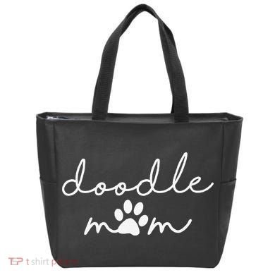 Doodle Mom Labradoodle Bernedoodle Goldendoodle Mama Funny Tote Bag