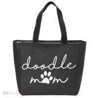 Doodle Mom Labradoodle Bernedoodle Goldendoodle Mama Funny Tote Bag thumb 0