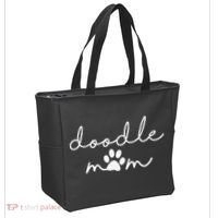 Doodle Mom Labradoodle Bernedoodle Goldendoodle Mama Funny Tote Bag thumb 2