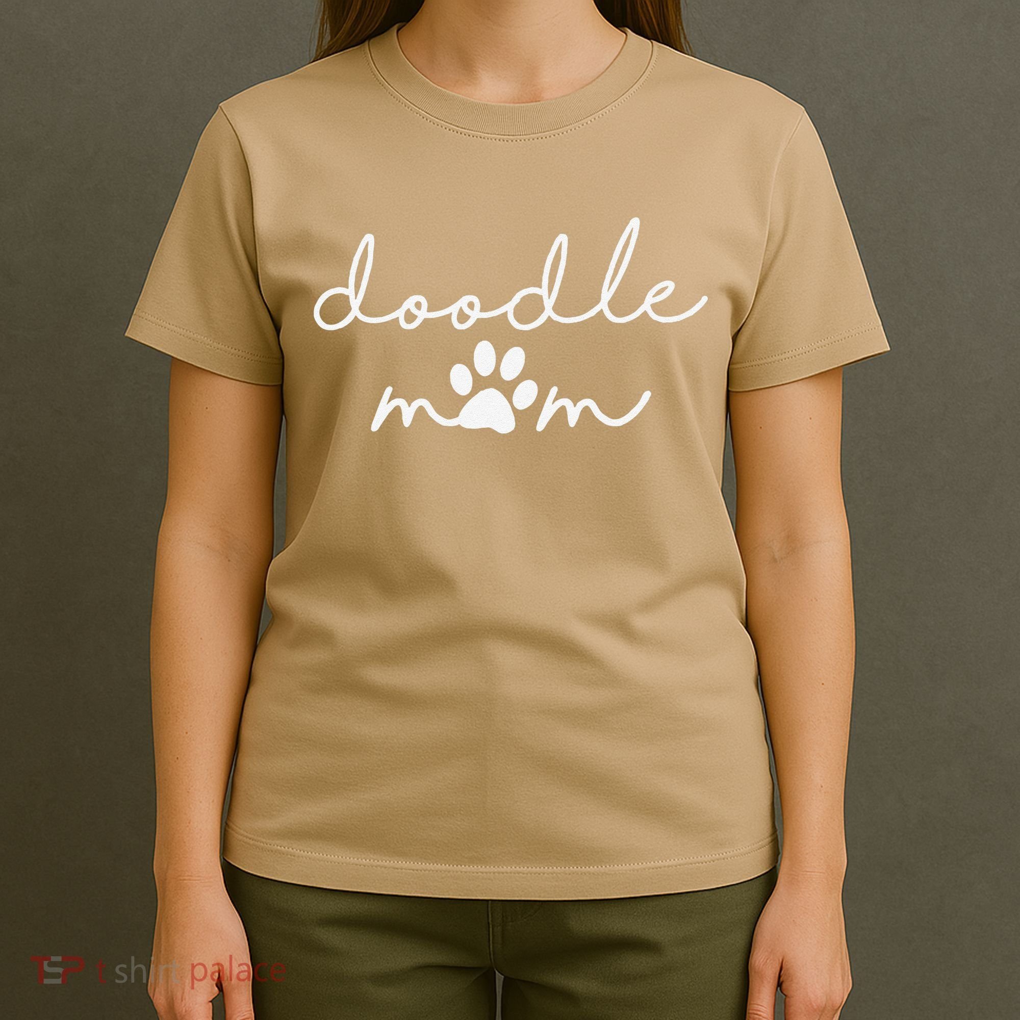 Doodle Mom Labradoodle Bernedoodle Goldendoodle Mama Funny T-Shirt