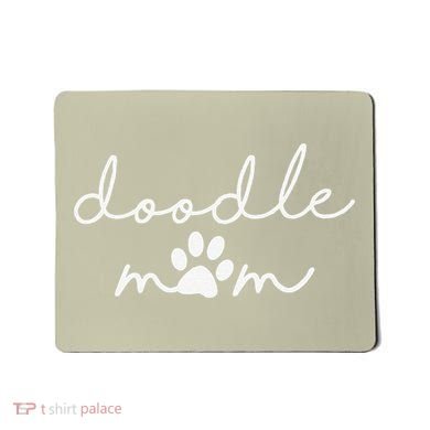 Doodle Mom Labradoodle Bernedoodle Goldendoodle Mama Funny Mousepad