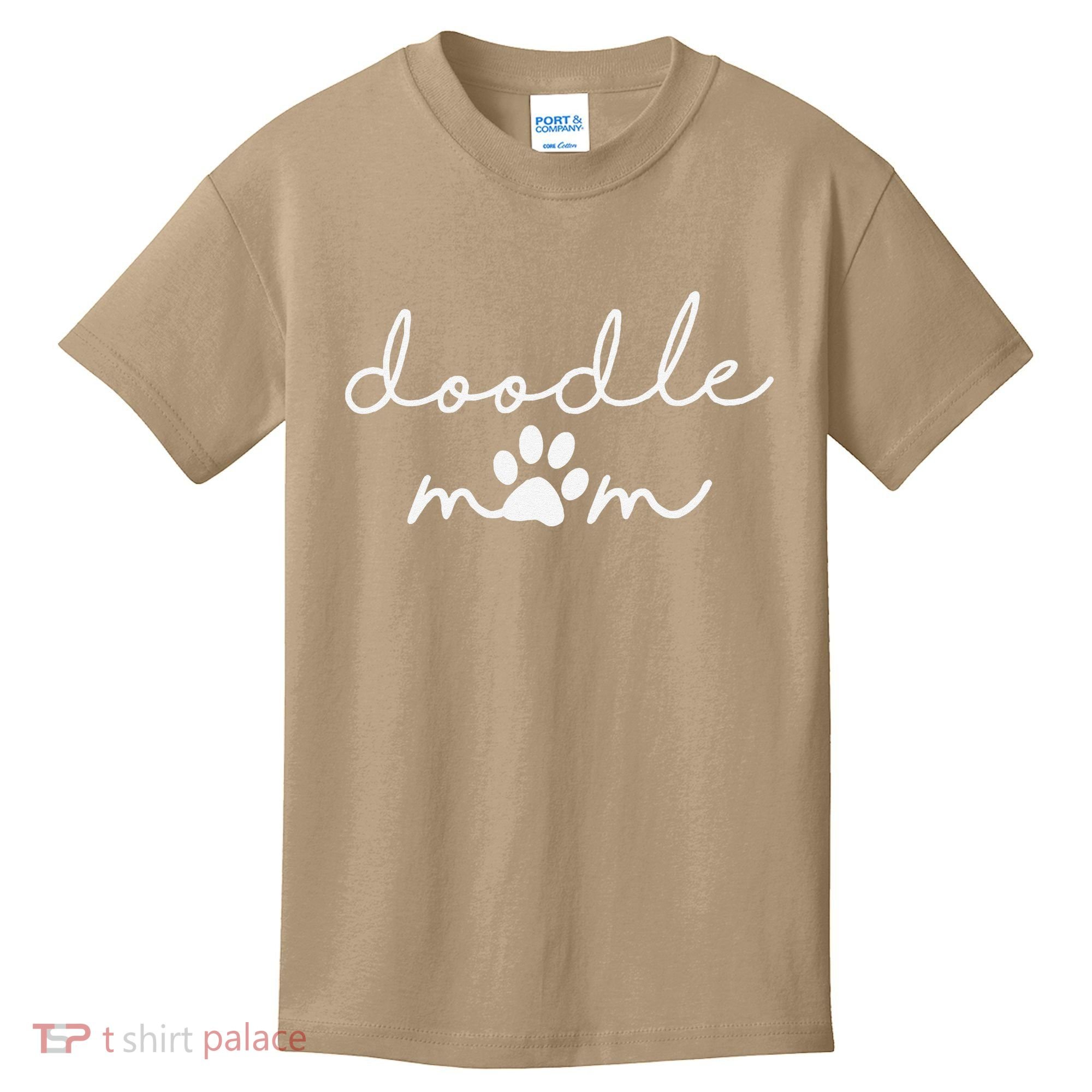 Doodle Mom Labradoodle Bernedoodle Goldendoodle Mama Funny Kids T-Shirt