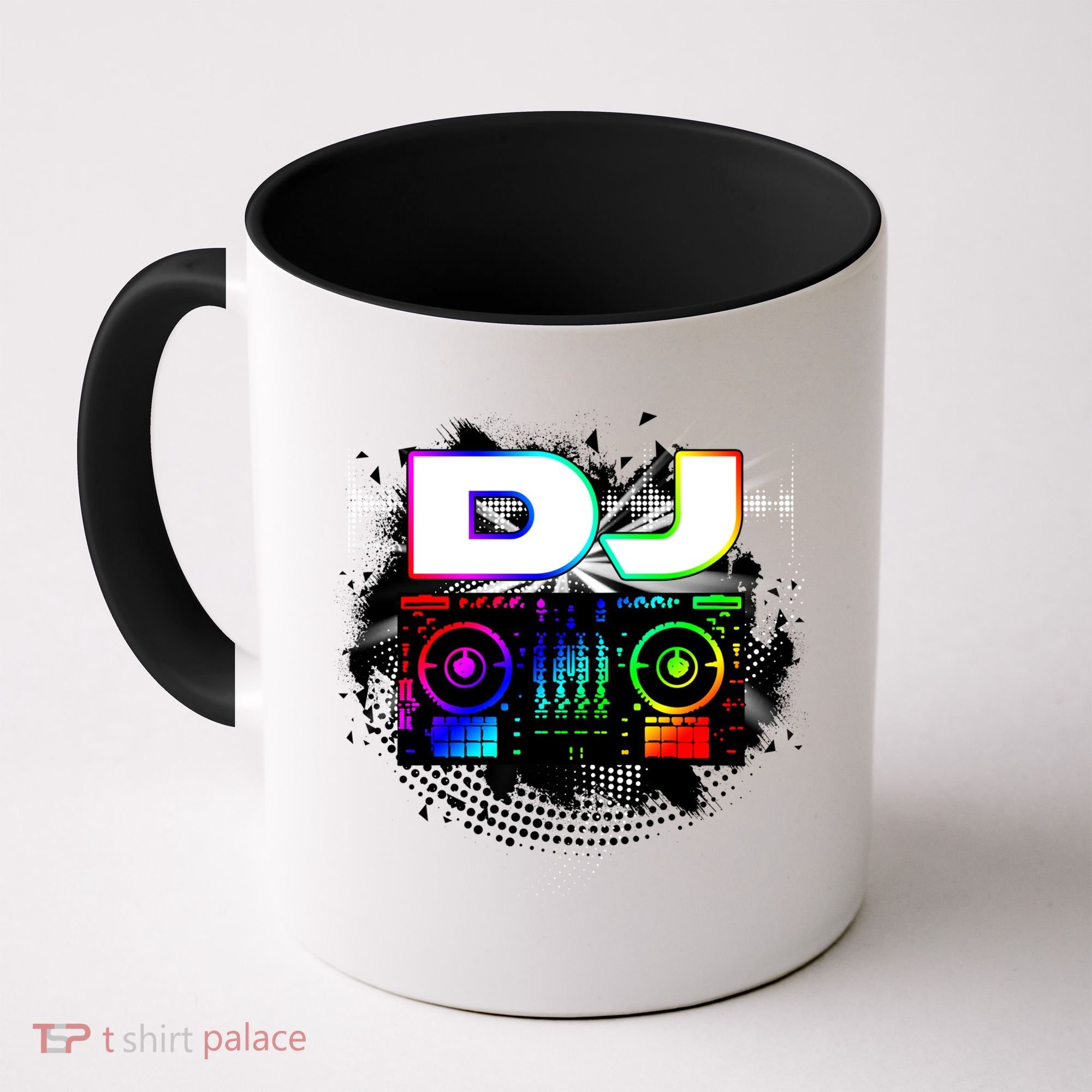 Dj Music Lover Music Player Sound Cool Funny Gift Coffee Mug