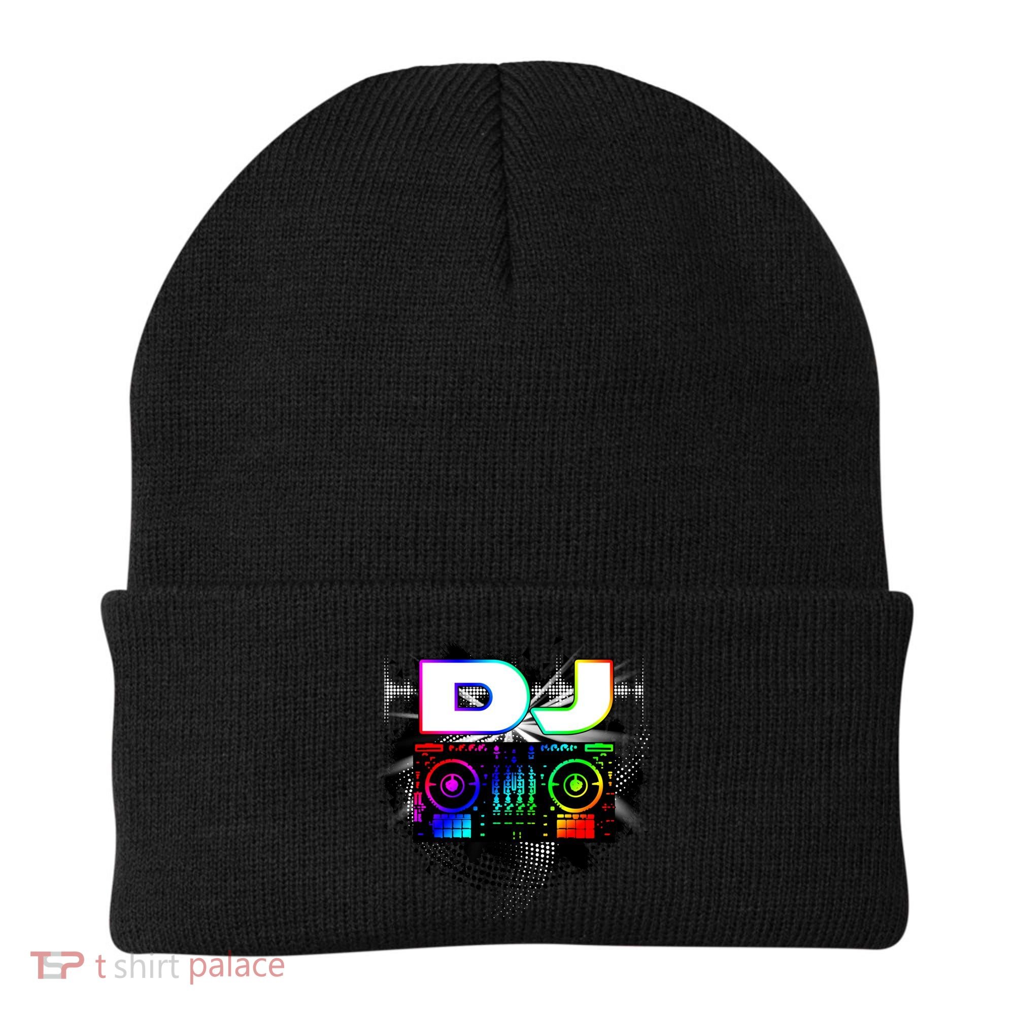 Dj Music Lover Music Player Sound Cool Funny Gift Beanie