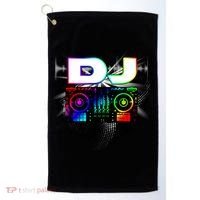 Dj Music Lover Music Player Sound Cool Funny Gift Golf Towel thumb 0