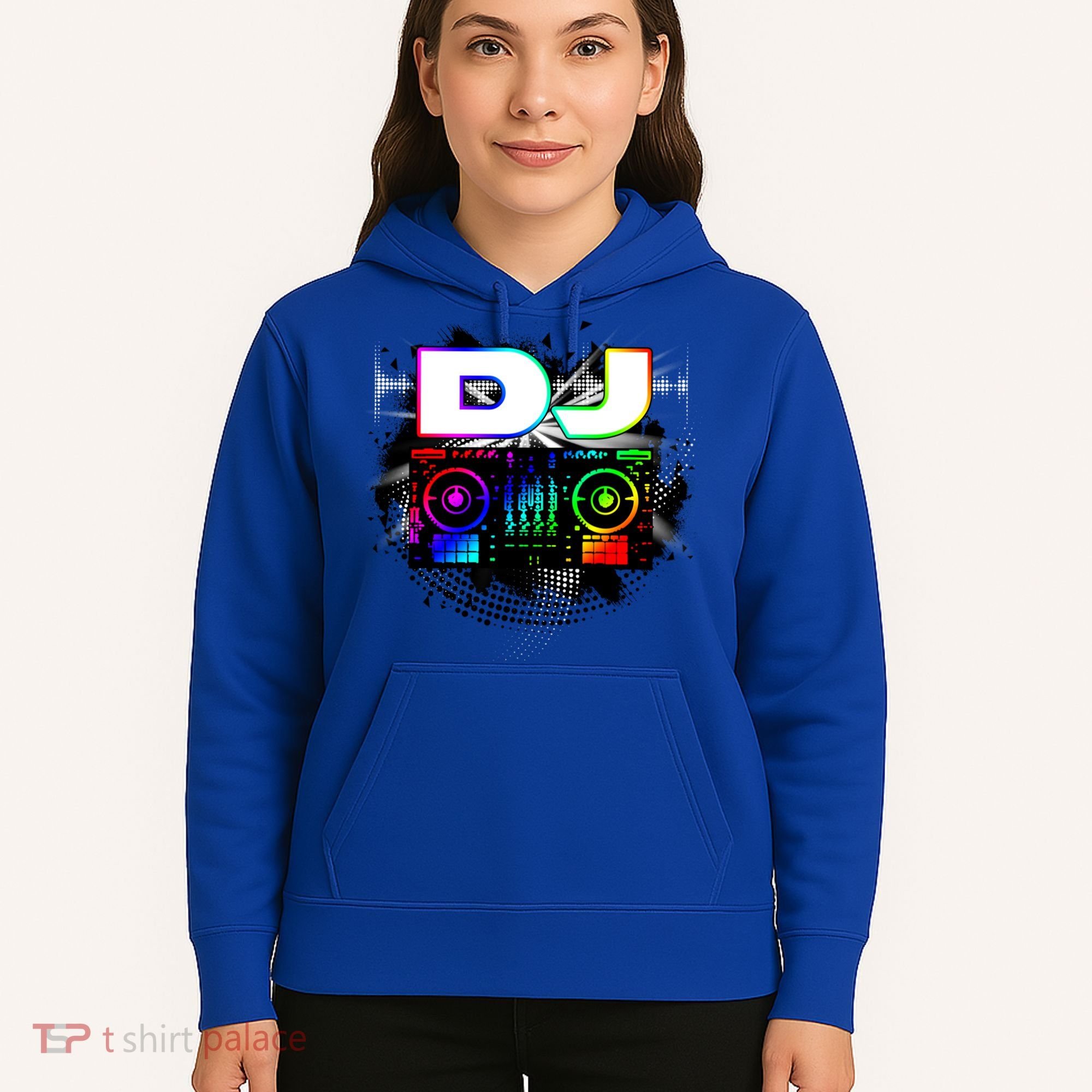 Dj Music Lover Music Player Sound Cool Funny Gift Hoodie