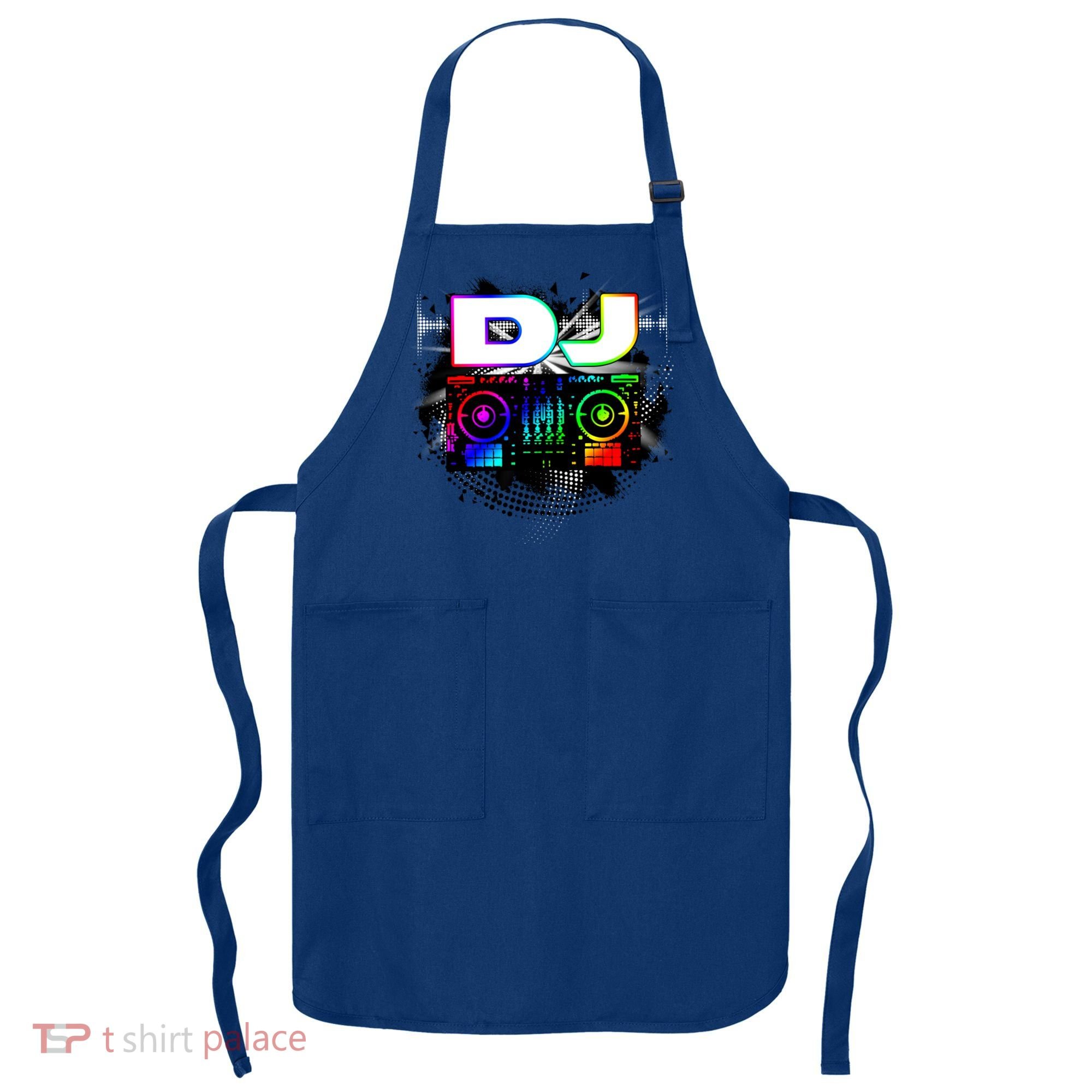 Dj Music Lover Music Player Sound Cool Funny Gift Apron