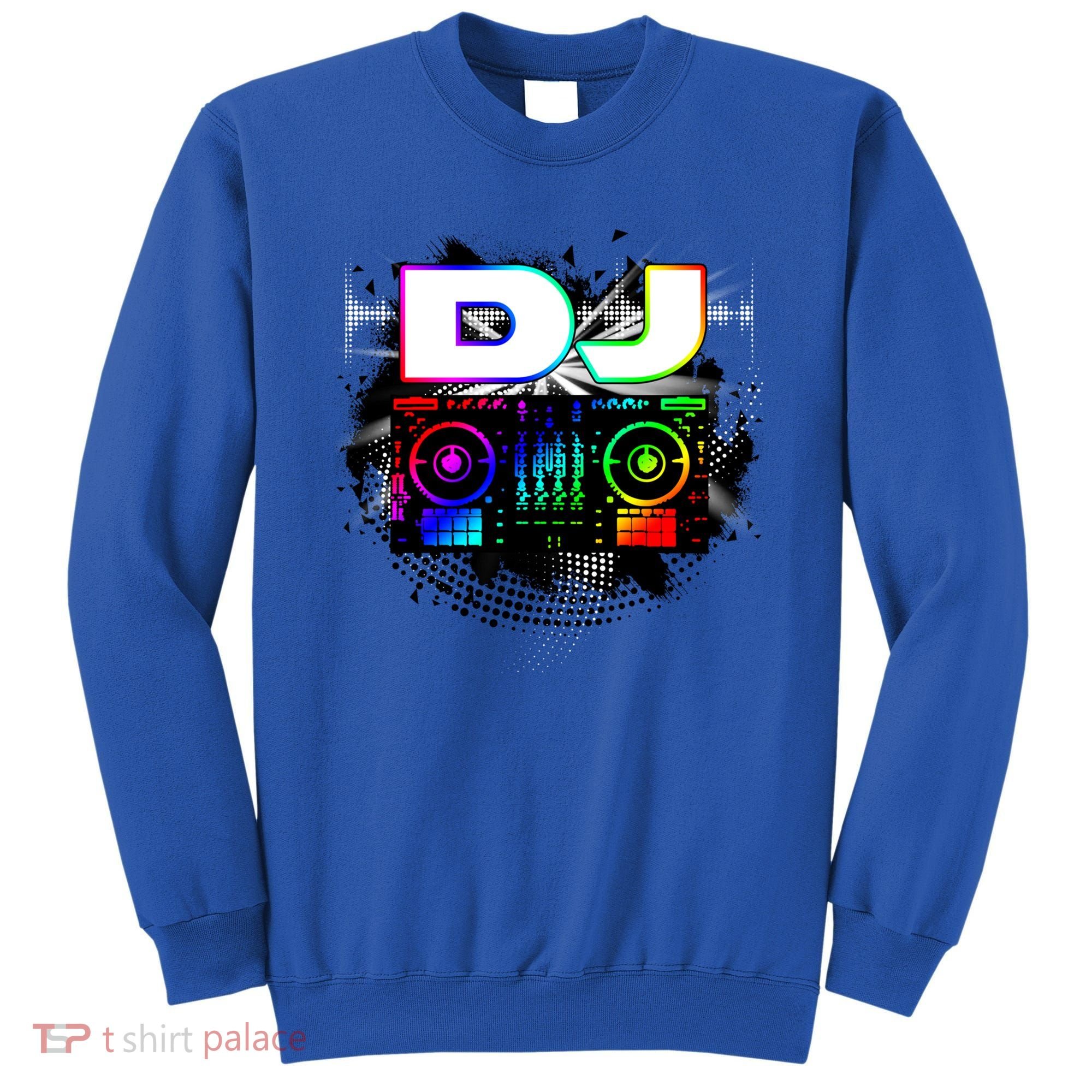 Dj Music Lover Music Player Sound Cool Funny Gift Sweatshirt
