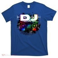 Dj Music Lover Music Player Sound Cool Funny Gift T-Shirt thumb 0