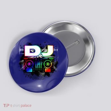 Dj Music Lover Music Player Sound Cool Funny Gift Button