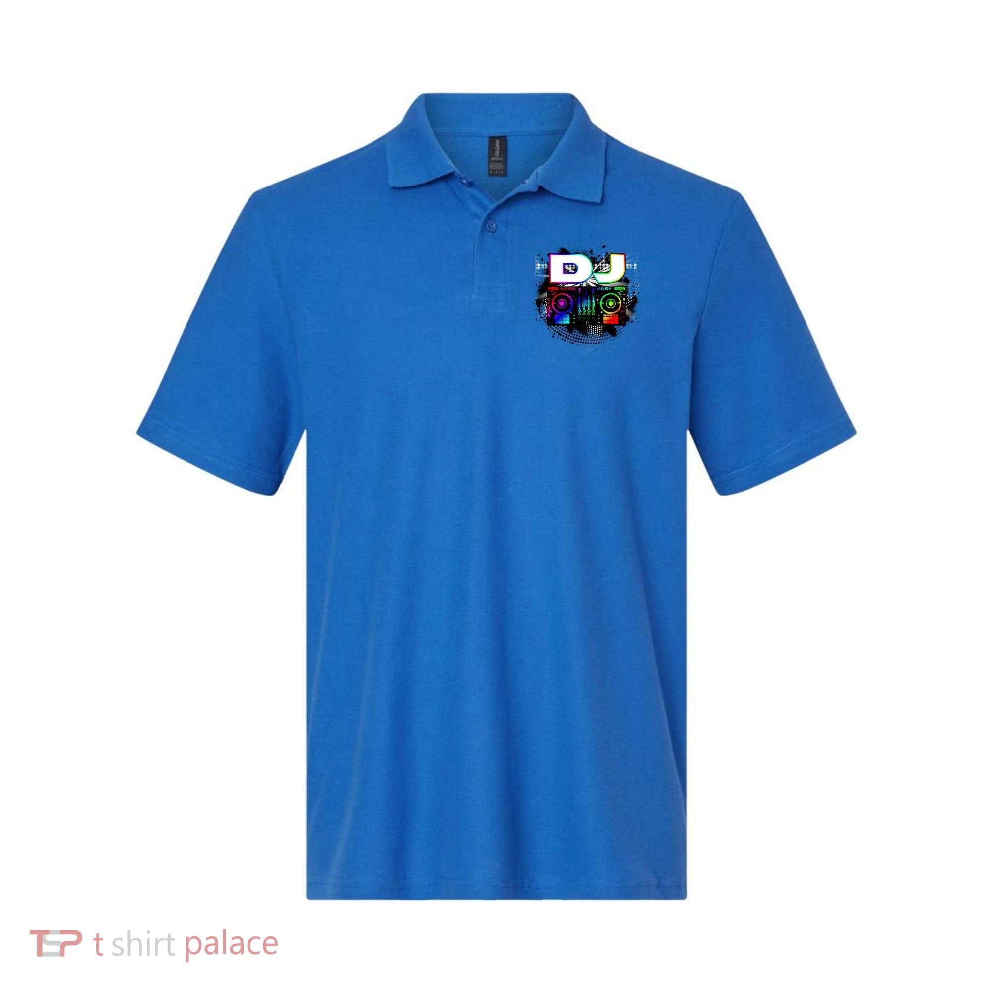 Dj Music Lover Music Player Sound Cool Funny Gift Polo