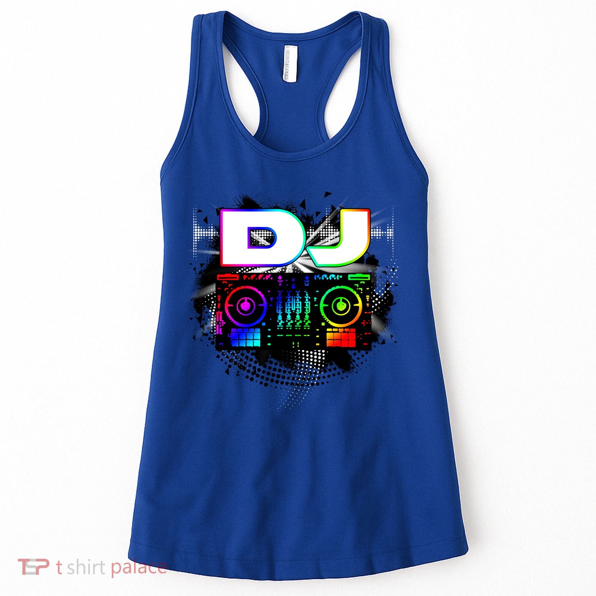 Dj Music Lover Music Player Sound Cool Funny Gift Women's Tank Top