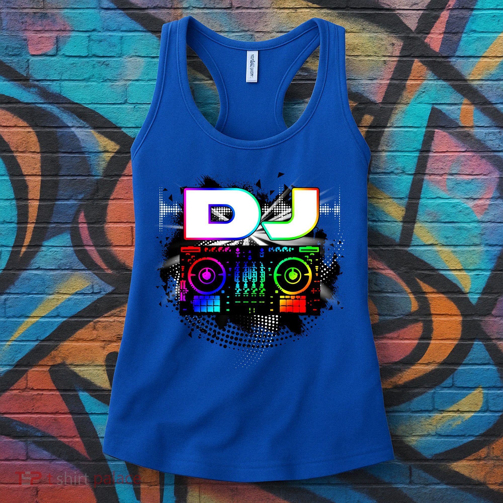 Dj Music Lover Music Player Sound Cool Funny Gift Women's Tank Top