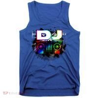 Dj Music Lover Music Player Sound Cool Funny Gift Tank Top thumb 0