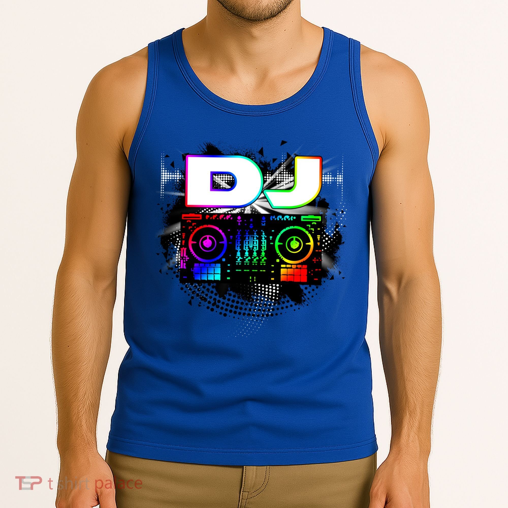 Dj Music Lover Music Player Sound Cool Funny Gift Tank Top