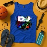 Dj Music Lover Music Player Sound Cool Funny Gift Tank Top thumb 4