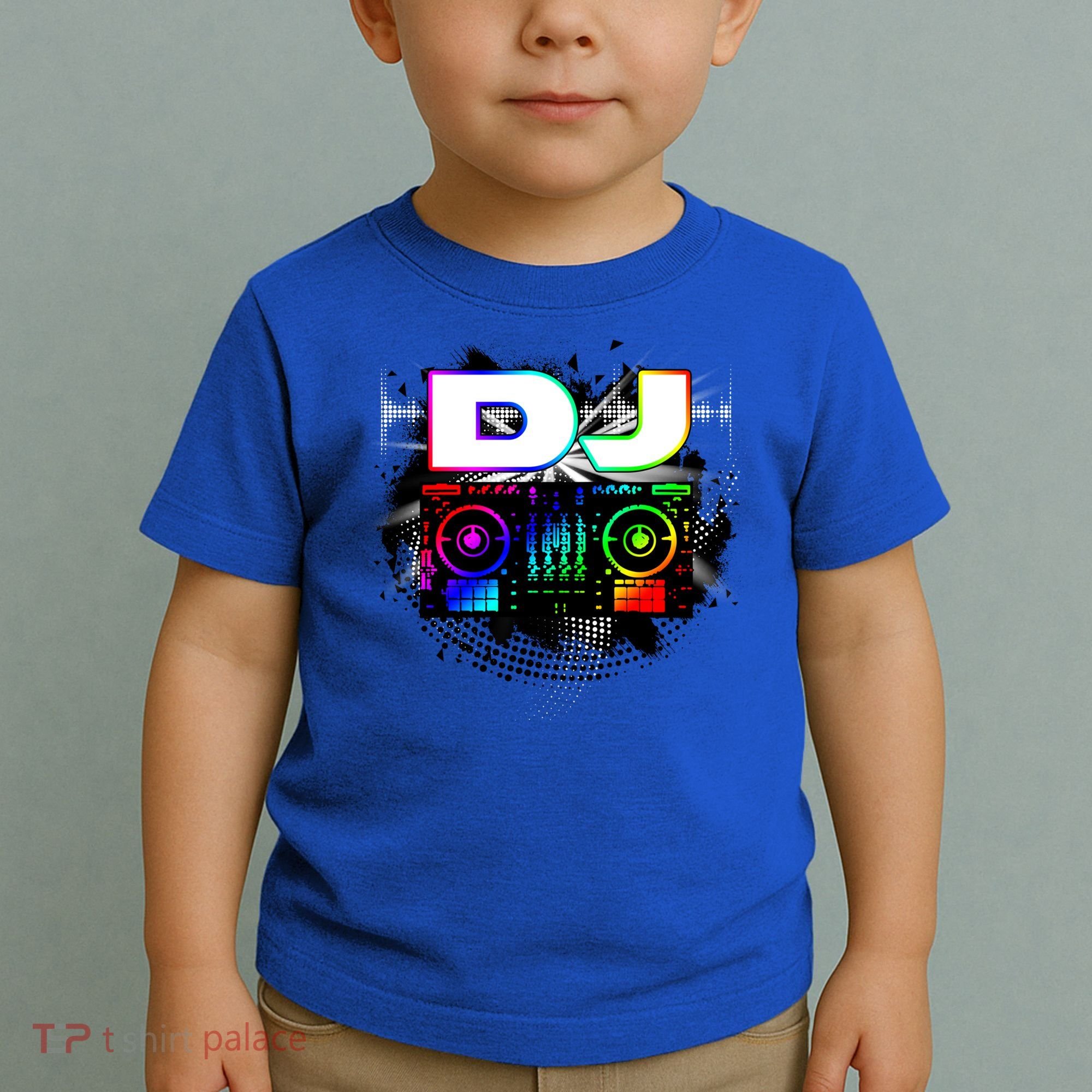 Dj Music Lover Music Player Sound Cool Funny Gift Toddler T-Shirt