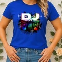 Dj Music Lover Music Player Sound Cool Funny Gift Women's T-Shirt thumb 2