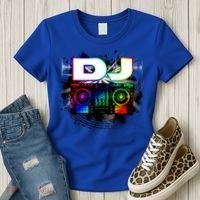 Dj Music Lover Music Player Sound Cool Funny Gift Women's T-Shirt thumb 3