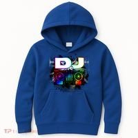 Dj Music Lover Music Player Sound Cool Funny Gift Kids Hoodie thumb 0