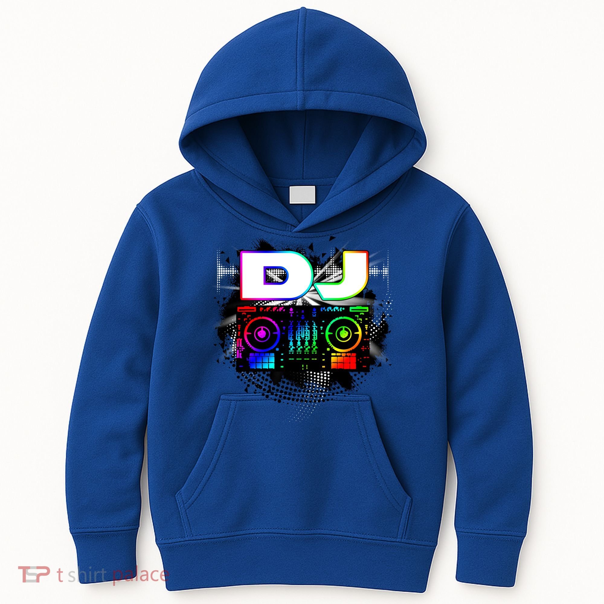 Dj Music Lover Music Player Sound Cool Funny Gift Kids Hoodie