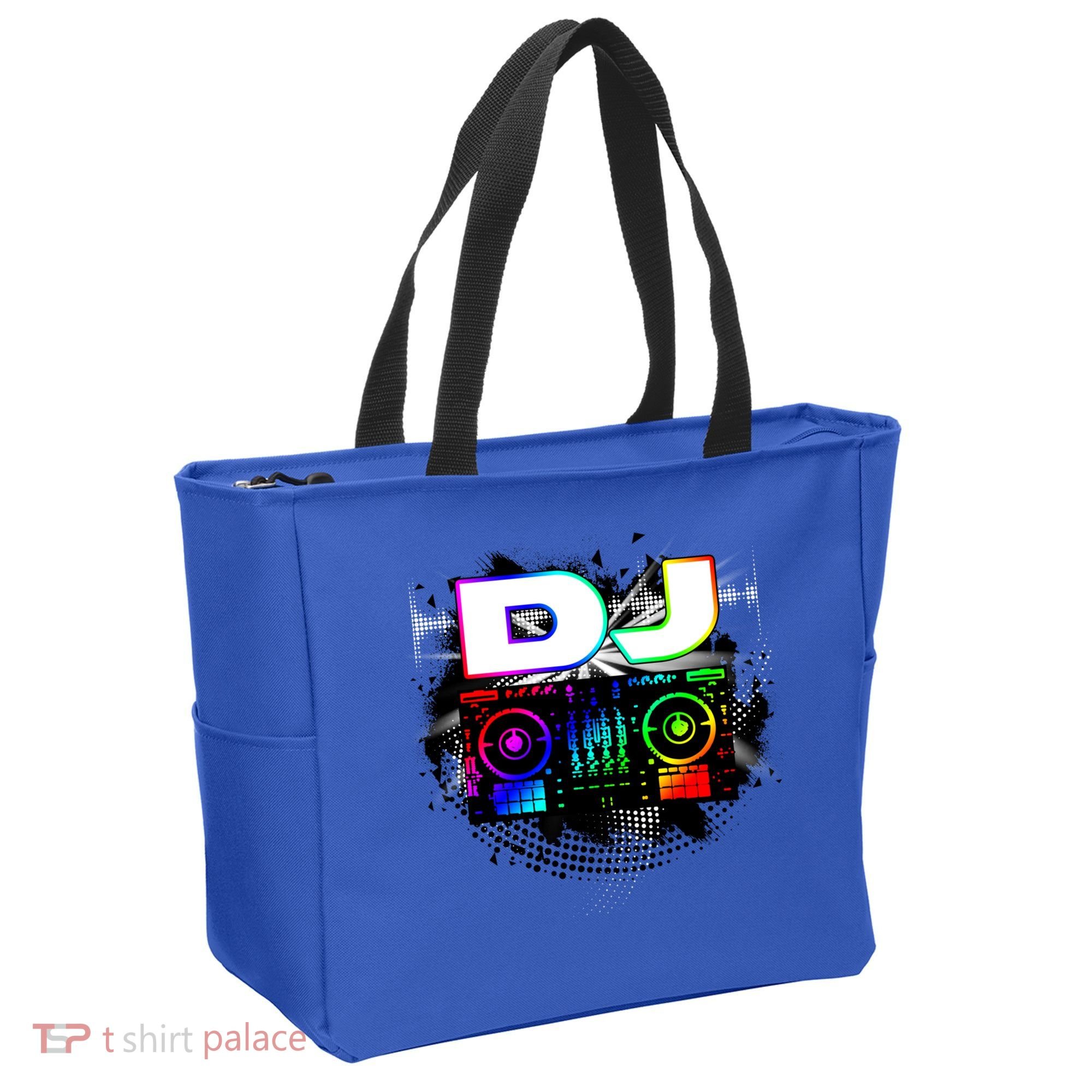 Dj Music Lover Music Player Sound Cool Funny Gift Tote Bag