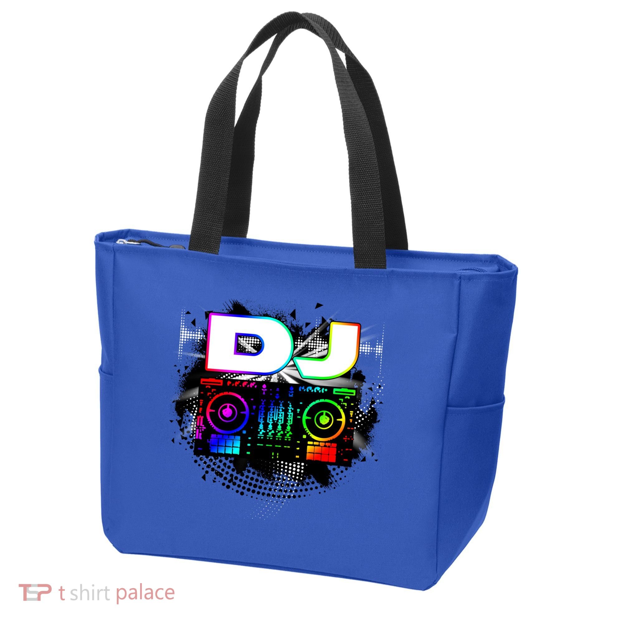 Dj Music Lover Music Player Sound Cool Funny Gift Tote Bag