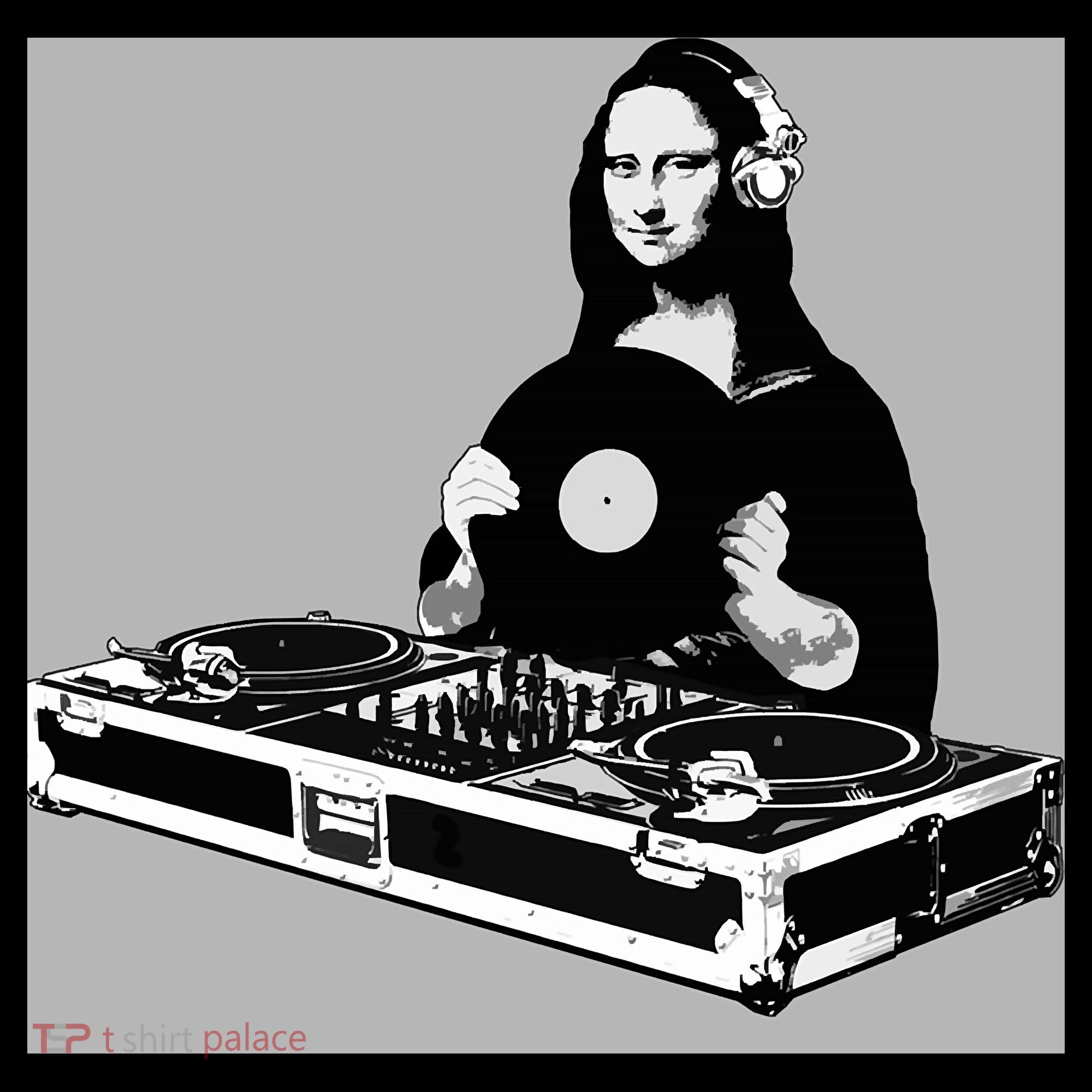 DJ Mona Lisa Long Sleeve Shirt