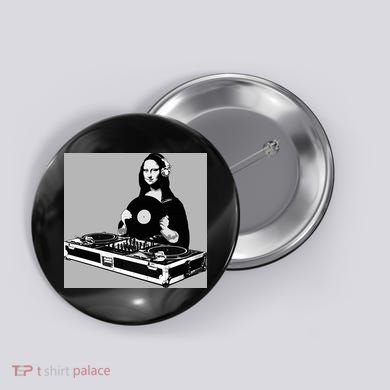 DJ Mona Lisa Button