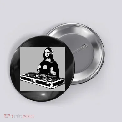 DJ Mona Lisa Button