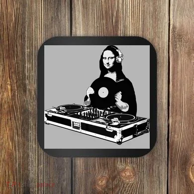 DJ Mona Lisa Coaster