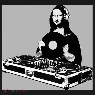 DJ Mona Lisa Pajama Set