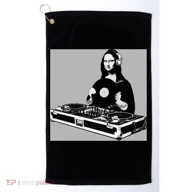 DJ Mona Lisa Golf Towel