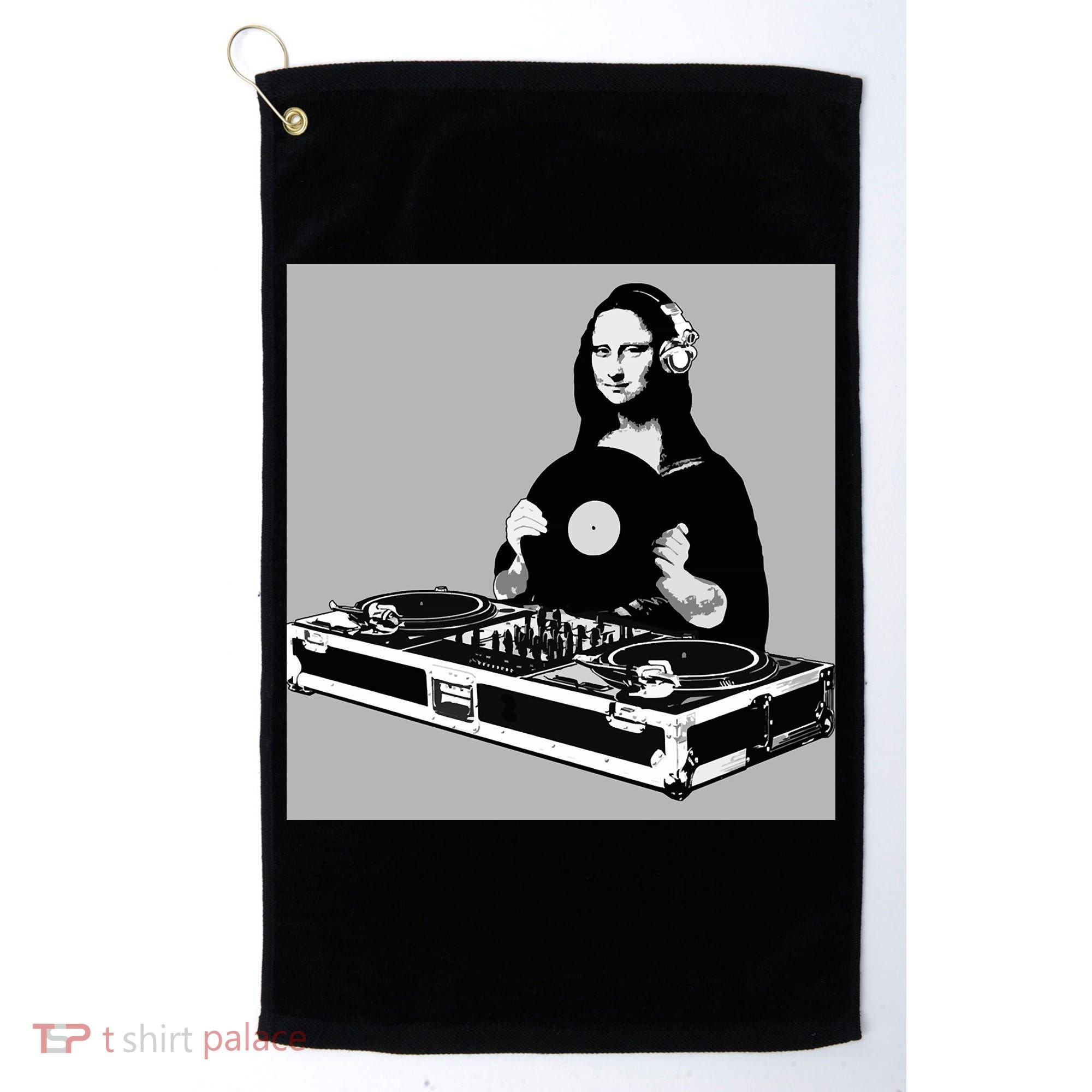 DJ Mona Lisa Golf Towel