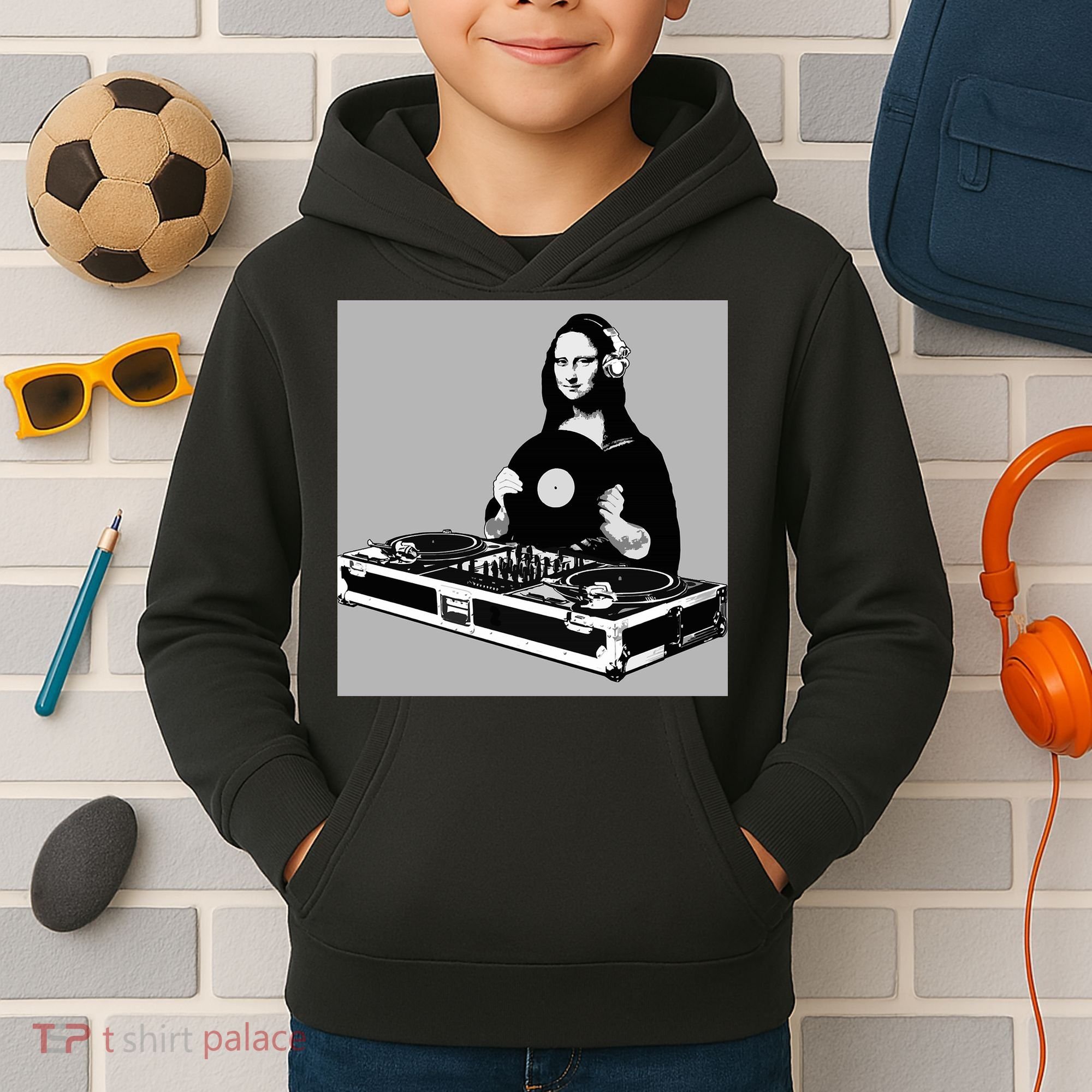 DJ Mona Lisa Kids Hoodie