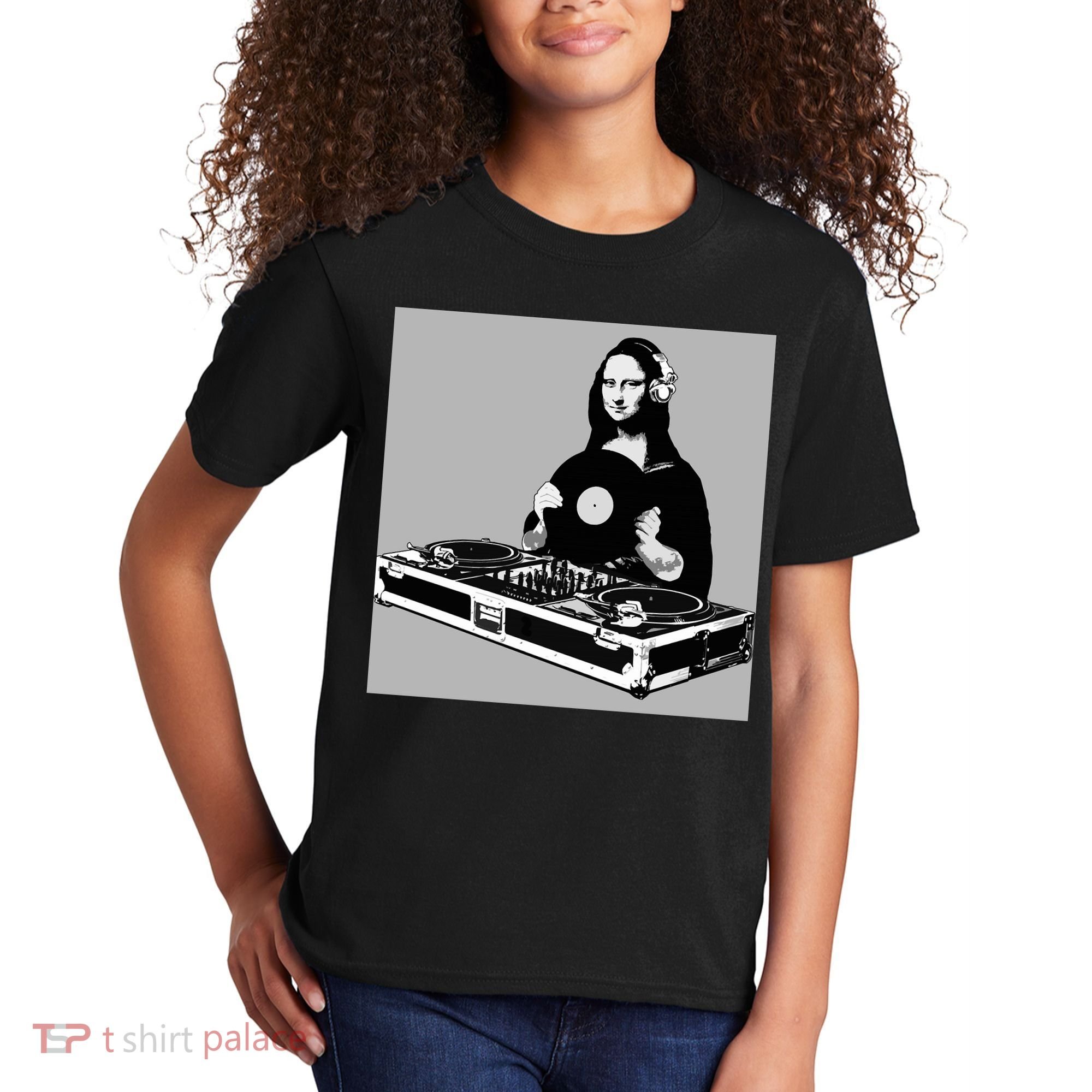DJ Mona Lisa Kids T-Shirt