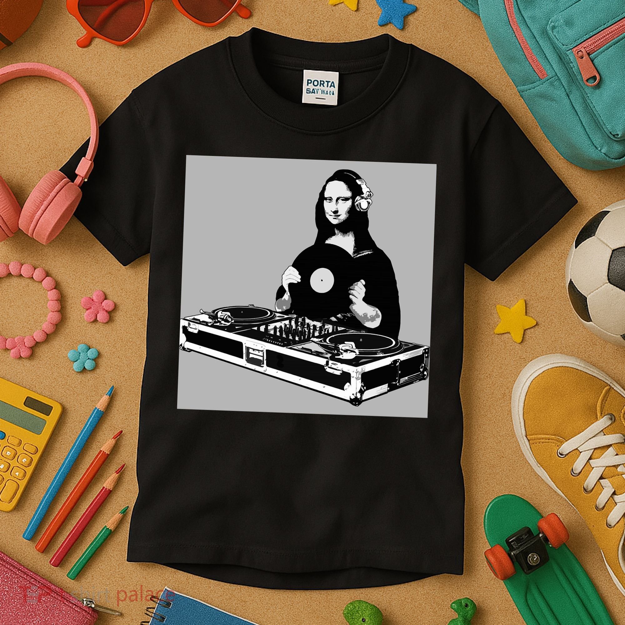 DJ Mona Lisa Kids T-Shirt