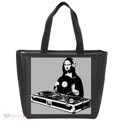 DJ Mona Lisa Tote Bag