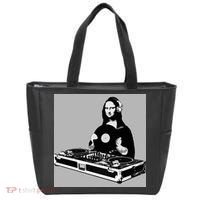 DJ Mona Lisa Tote Bag thumb 0