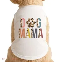 Dog Mama Leopard Paw Print Doggie Tank thumb 0
