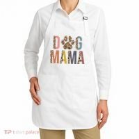Dog Mama Leopard Paw Print Apron thumb 2